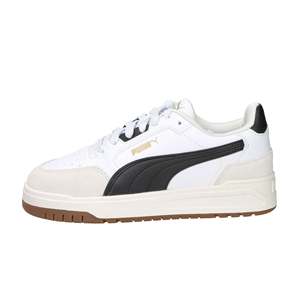 Baskets Puma pour enfants blanc noir talon 3 cm 36 37 38 39 - Product Image 1