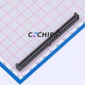 HSEC8-1100-01-L-DV-A-K Gold Finger Connector P=0.8mm Connector 0.8mm 200P Copper Beryllium Gold - Product Image 2