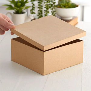 Tùy chỉnh giấy vuông <span class=keywords><strong>MACHE</strong></span> 7 "Hộp có nắp đậy - Product Image 2