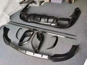 Spoiler avant style Babos, spoiler inférieur de pare-chocs arrière en fibre de carbone, embouts d'échappement, ailerons aérodynamiques pour Mercedes-Benz <span class=keywords><strong>AMG</strong></span> <span class=keywords><strong>GT</strong></span> <span class=keywords><strong>63</strong></span> - Product Image 2