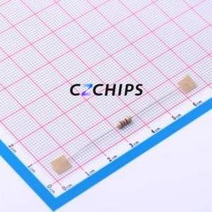 Resistencia de Orificio Pasante CR1/4W-62ohm 5%-OT52, Componente de Orificio Pasante (THT), Película de Carbono D2.7xL6.2mm 62Ohm 5% 250V - Product Image 1