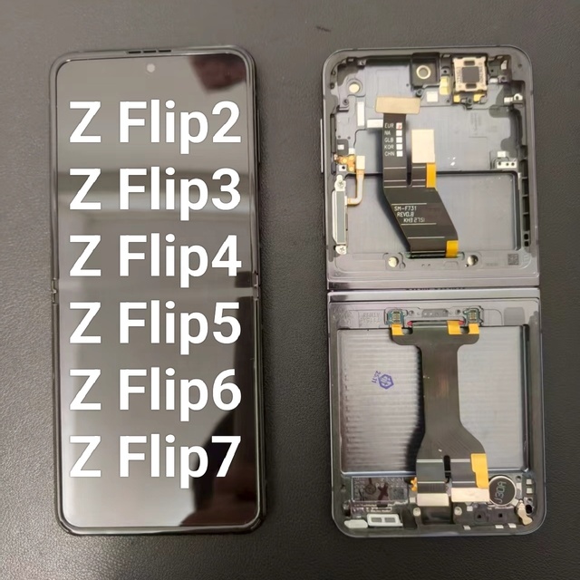 Original Mobile Phone Lcds for Samsung Galaxy Z Flip2 Flip3 Flip4 Flip5 Flip6 Flip7 Touch Screen Lcd Display Pantalla for Repair