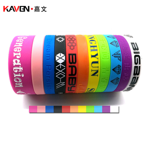 סיטונאי באיכות גבוהה סיליקון צמיד פלסטיק צמידי אירוע סיליקון צמיד - Product Image 4