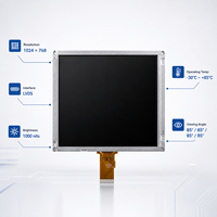 Pantalla LCD TFT para Exteriores de 12.1 Pulgadas, 1024x768 LVDS JD9168S-M1, 1000 Nits, -30~85 ° Terminal de estacionamiento para cargadores de vehículos eléctricos tipo kiosco con amplio rango de temperatura