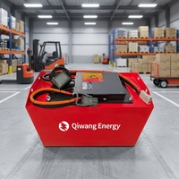 Baterai Lithium-ion Forklift 51.2V 202A/230A/280A/304A/404A/460A/560A/608A Lifepo4 Kustomisasi Baterai Forklift