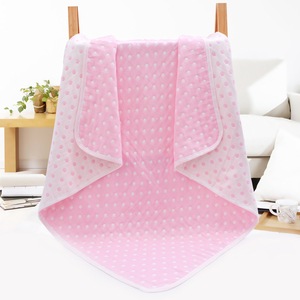 بطانية شاش للأطفال, بطانية مطرزة مقاس 43 × 43 بوصات ، لحاف سرير للأطفال ، مقاس 100% قطن من الموسلين ، بطانية مكونة من 6 طبقات - Product Image 6