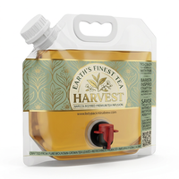 Poche souple alimentaire avec robinet pour eau potable, sac d'emballage liquide pour le stockage de boissons et d'eau