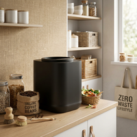 Nouveau composter électrique intelligent Javish 3L en acier inoxydable pour cuisine, machine automatique inodore pour la transformation des déchets alimentaires en engrais