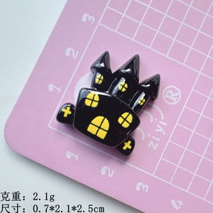 Charm <span class=keywords><strong>in</strong></span> Resina <span class=keywords><strong>per</strong></span> <span class=keywords><strong>Halloween</strong></span>, Gatto Nero Cartoon <span class=keywords><strong>per</strong></span> Decorazione Fai-<span class=keywords><strong>da</strong></span>-Te di Cover <span class=keywords><strong>per</strong></span> Telefoni e Fermagli <span class=keywords><strong>per</strong></span> Capelli - Product Image 5