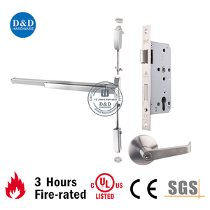 Vật Liệu Thép Đen Đỏ Nhiệm Vụ Nặng Nề 200Kg Rim Loại Cảm Ứng Thanh Khóa <span class=keywords><strong>Panic</strong></span> Thoát Cửa Phần Cứng - Product Image 4