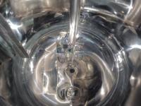 Agitateur mélangeur cosmétique CYJX 100L avec moteur 380V, homogénéisateur sous vide et pompe à engrenages
