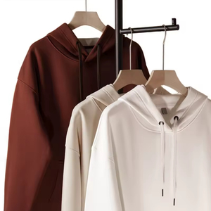 Meilleures ventes en gros : Sweats à capuche unisexes doublés en polaire Silver Fox 100 % coton 400 g/m² - Product Image 4