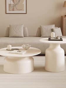 Modern Iron Frame Natural Wood Top Coffee <b>Table</b> for Small Apartment Living Room Furniture Modern Minimalist Design - Product Image 3