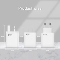 Chargeur mural USB 120w 67w 33w avec câble de données Type C, chargeur rapide pour téléphone US EU