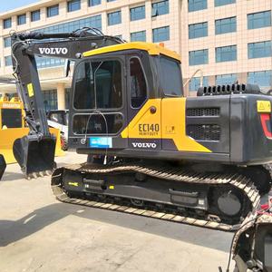 Precio barato original Volvo ec140 excavadora usada 14ton EC140BLC 140D EPA certificado CE excavadora de segunda mano - Product Image 3