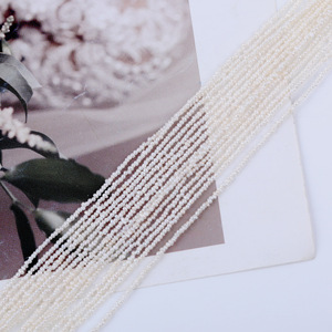 Perles de culture d'eau douce naturelles en gros, 11-13 mm, forme bouton, pour collier fait main, bloc rectangulaire, style baroque - Product Image 3