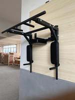 Station de musculation tout-en-un pour la maison, barre de traction murale en acier inoxydable, musculation des bras, triceps, poitrine, dos