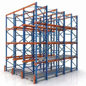 Sistema de Almacenamiento de Alta Capacidad Dinghui Radio Shuttle Rack, Multi-Nivel, Azul Q235B - Product Image 1