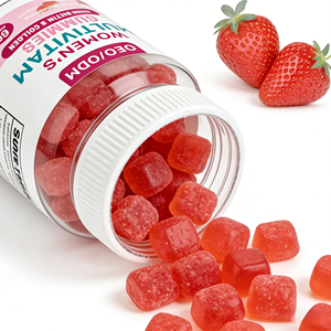 Multivitaminico per Donne Adulte 60 Gommose |   Integratore di Biotina e Collagene alla Fragola per Capelli, Pelle, Energia e Miglioramento della Densità Ossea - Product Image 6