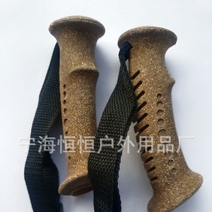 ด้ามจับไม้เท้าลูเทงคอร์ก 130 มม. พร้อมสายรัดข้อมือสำหรับไม้สกีเดินป่า - Product Image 4