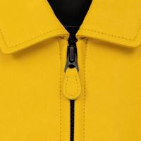 Blouson Bomber Personnalisé en Peau de Mouton Lourde 320g avec Logo Brodé sur le Devant, Manches Raglan et Bordures Côtelées, Coupe Oversize Style Urbain