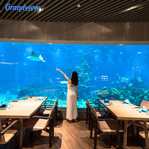 Vente flash : Grand aquarium rond en verre acrylique pour hôtel, restaurant - Product Image 2