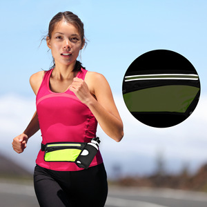 Riñonera de hidratación multifuncional para hombre y mujer, bolso de cintura deportivo, cinturón impermeable para correr, con soporte para botella - Product Image 5