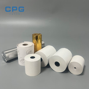 Rollo de Papel Térmico Premium al por Mayor, Bajo en Polvo, Sensible al Calor, Libre de BPA, Impresión de Área Completa, 80x70mm, 70gsm - Product Image 1