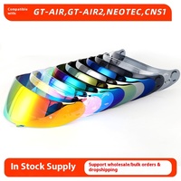 GT-AIR2NEOTEC CNS1 modèle casque de moto avec visière en matériau ABS de sécurité nouvel état PC matériel adaptateur de lentille GT-AIR