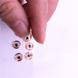 Adesivo RFID in PVC da 12mm, 125khz, <span class=keywords><strong>Formato</strong></span> H10301, 26 Bit T5577, Frequenza 13.56MHz - Product Image 3