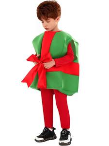Boîte cadeau Père Noël pour enfants, fête, vacances, costumes de Noël - Product Image 3