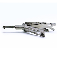 Outil de décodage et de crochetage automatique 2 en 1 LISHI pour Audi/VW/Skoda/Seat, construction en acier inoxydable - Serruriers automobiles professionnels