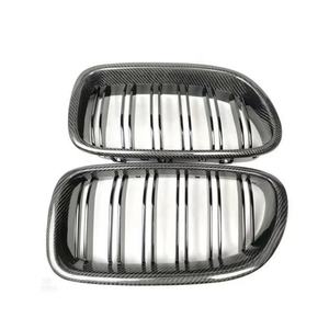 Parrilla de Fibra de Carbono F10 para <span class=keywords><strong>BMW</strong></span> Serie 5 F10 F18, Parrilla Negra de Una Sola Lama - Product Image 1