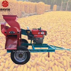 Machine à décortiquer le maïs, batteuse à maïs mobile sur châssis diesel, machine à décortiquer et à égrener le maïs - Product Image 4