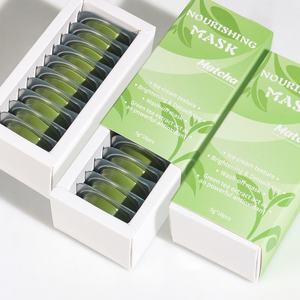 Masque de boue naturel et biologique pour le soin du visage, en gros usine : Curcuma, Aloès, Matcha, Thé Noir, Argile Rose - Product Image 6