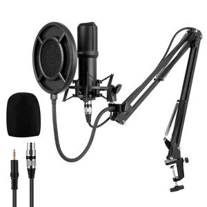 Microfono Gaya Baru 2021 Headphone Microfones De Solapa Lavalier untuk Xbox Kondensator Karoke Ktv Mikrofon Kondensor Vokal