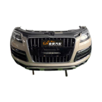 Parachoques Delantero Original de Segunda Mano en Venta, 2010-2015, Q7, con Marco, Ventilador Electrónico y Radiador para Kit de Carrocería Audi