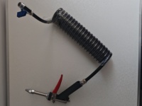 Pistolet à eau haute pression pour moteur, lance télescopique en nylon PA12, équipement de nettoyage industriel, pistolet de lavage de voiture facile à utiliser pour usine