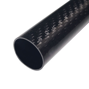 Tubo de fibra de carbono CNC ligero mate brillante OD 200mm 100mm para piezas de brazo de Marco FPV - Product Image 2