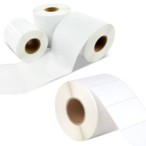 Étiquettes thermiques directes compatibles Zebra 4x6 100x150mm 500 pièces Rouleaux d'étiquettes en papier autocollantes imperméables pour l'impression de codes-barres - Product Image 2
