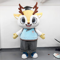 Costume de Mascotte Personnalisé, Tenue de Personnage de Dessin Animé pour Événements Universitaires, Service OEM ODM Personnalisé, Fournisseur