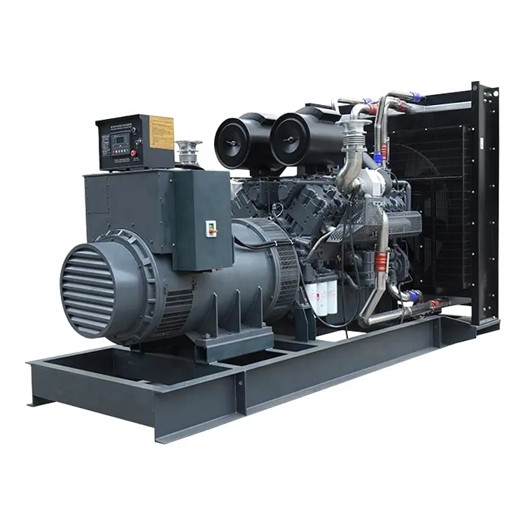 SHX 오픈형 디젤 엔진 Genset 1600kw 2000kva 빅 파워 수냉식 산업용 디젤 발전기