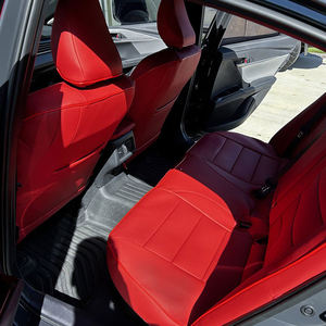 Housses de siège sur mesure en similicuir pour Toyota Camry 2025 2026 LE SE XSE XLE Premium – Ensemble complet entièrement couvrant - Product Image 3
