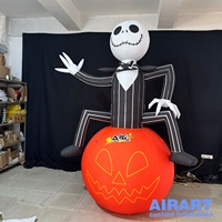 Costume gonflable personnalisé de citrouille pour homme, idéal pour les événements promotionnels en centre commercial ou les activités commerciales d'Halloween