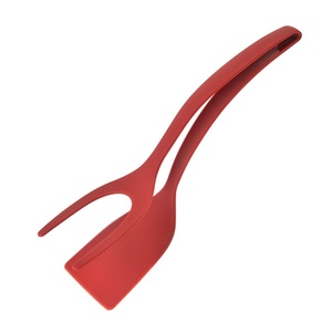 2-trong-1 thịt bò bít tết và chiên thìa Nylon turners với clip cho thực phẩm trứng cá Omelette lật thìa - Product Image 6