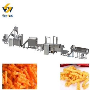 เครื่องทำชีสพัฟแบบจีนที่ปรับแต่งได้ เครื่องทำชีโตสแบบม้วน สายการผลิตขนมชีโตสทอด - Product Image 5