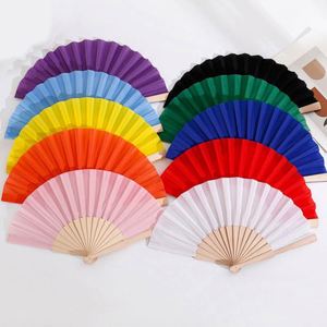 Éventail décoratif personnalisé imprimé, pliable, pour mariage, fête, événements, décoration intérieure et cadeaux promotionnels - Product Image 6