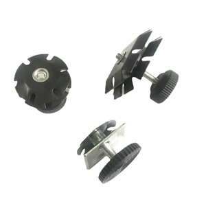 Écrou à clipser pour meubles en acier au manganèse, connexion interne de tuyau à éclats, nivellement de niveau 10, oxydation noircissante - Product Image 4