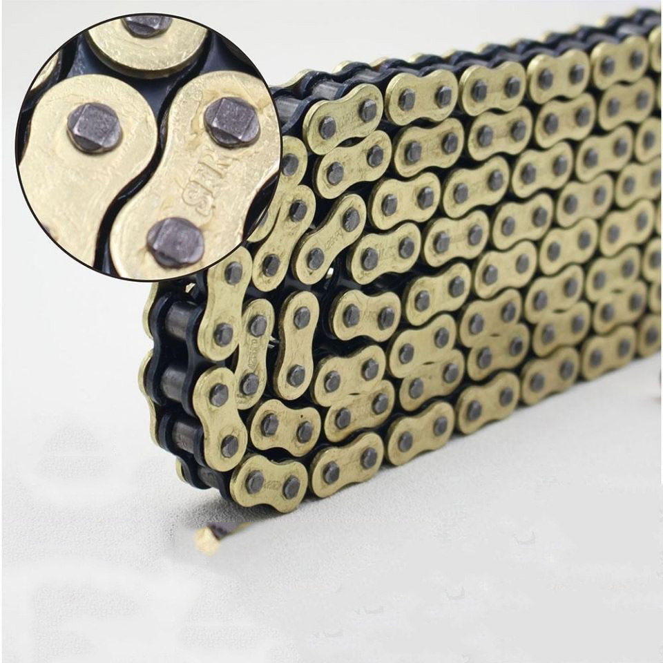 Motorcycle Chain RK Racing Chain M428H-94 - 428 Series 94-Link With Connecting Link RK Racing 428 Series 94-link Standard Non O-ring Chain