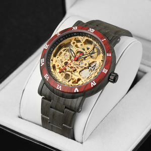 <span class=keywords><strong>Montres</strong></span> personnalisées d'usine chinoise en gros Forsining News <span class=keywords><strong>Montres</strong></span> pour hommes Relojes Hombre Montre mécanique automatique squelette - Product Image 2